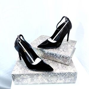 KAYLEEN By Los Angeles Black Stiletto Heels